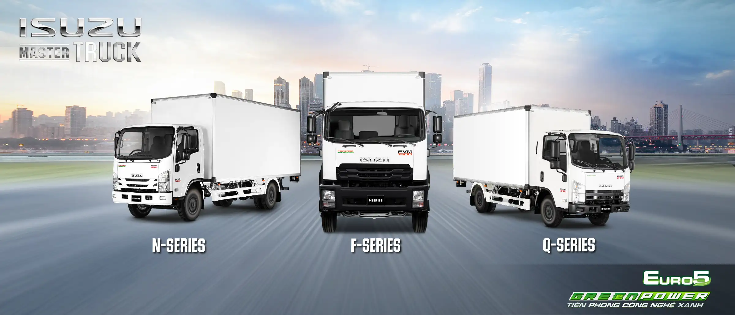 Xe Tải Isuzu Euro 5 - Tiên phong công nghệ xanh